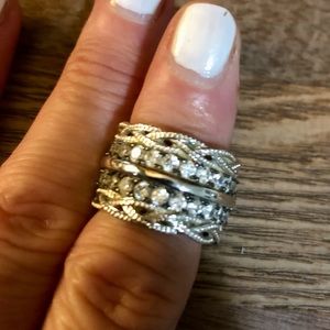 NEW .925 Sterling Silver Ring (sz 7)